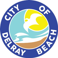 Delray beach florida city logo